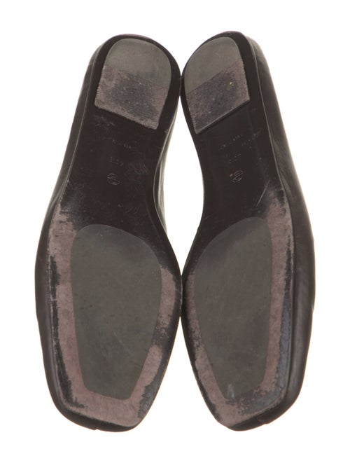 The Row Eva Leather Flats