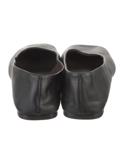 The Row Leather Ballet Flats