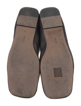 The Row Leather Ballet Flats