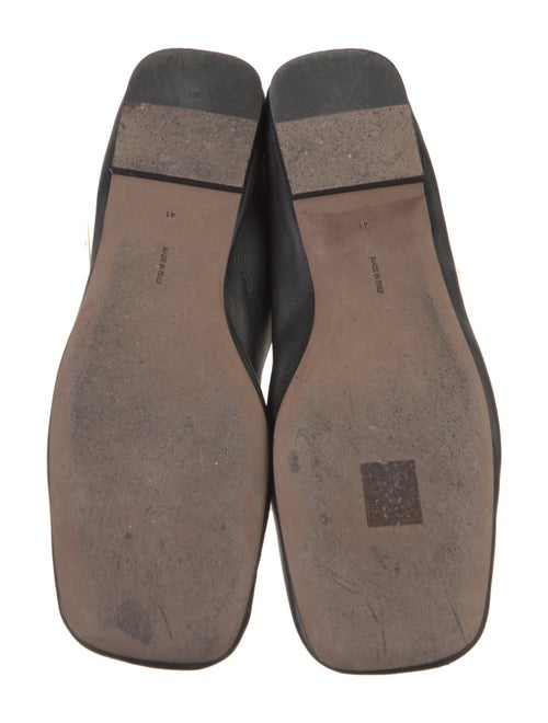 The Row Leather Ballet Flats