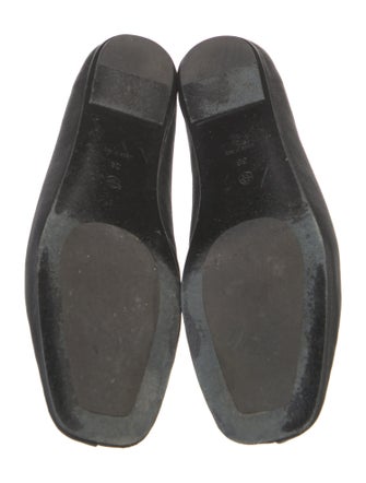 The Row Eva Leather Ballet Flats