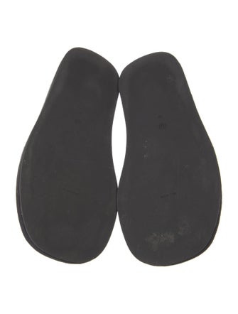 The Row Leather Flip Flops