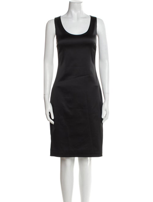 The Row Scoop Neck Knee-Length Dress