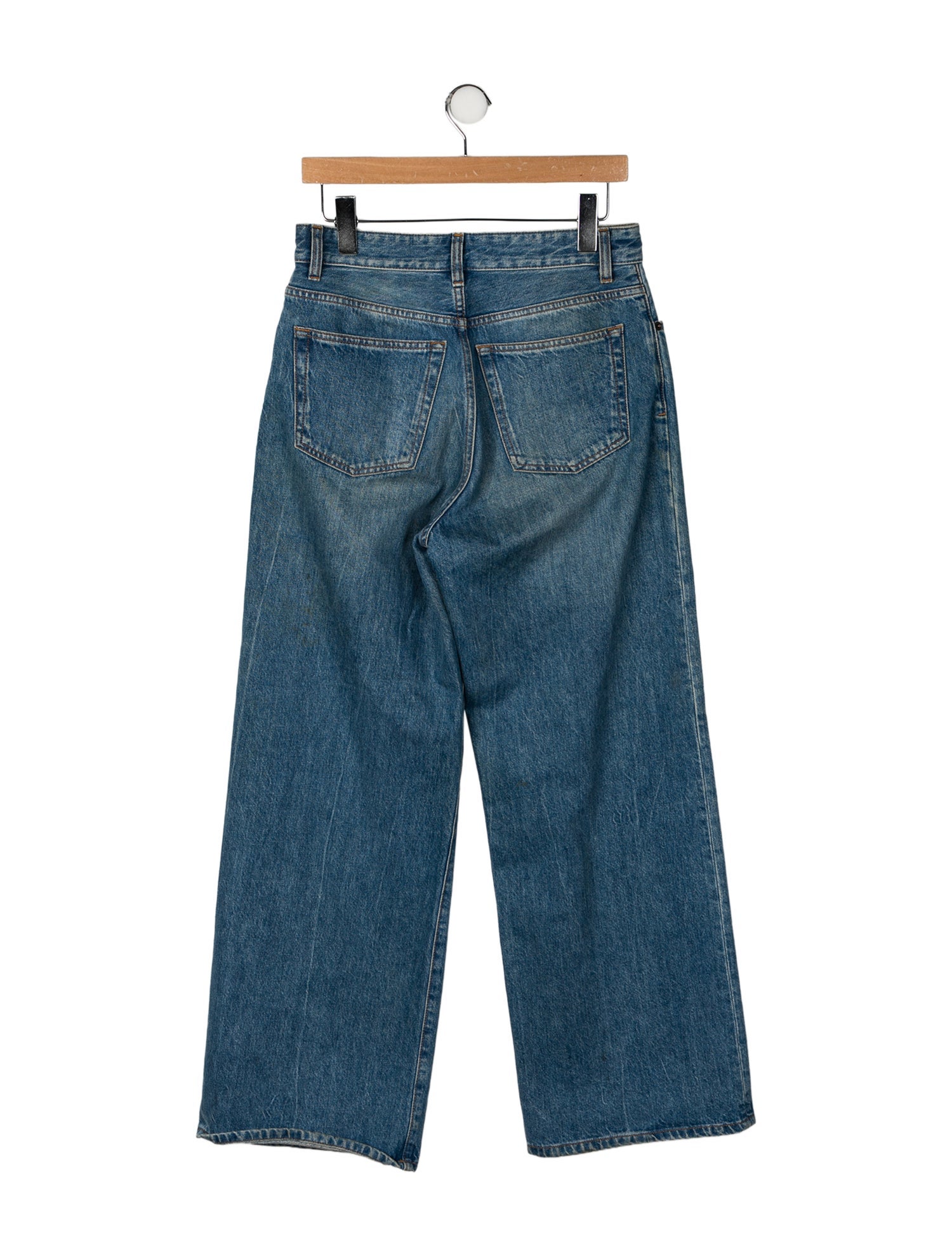 The Row High-Rise Wide Leg Jeans