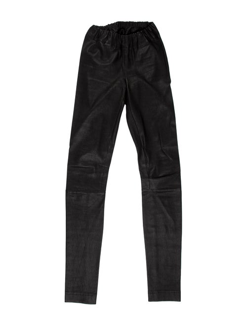 The Row Lambskin Skinny Leg Pants
