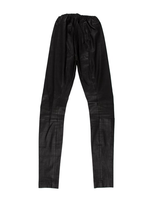 The Row Lambskin Skinny Leg Pants