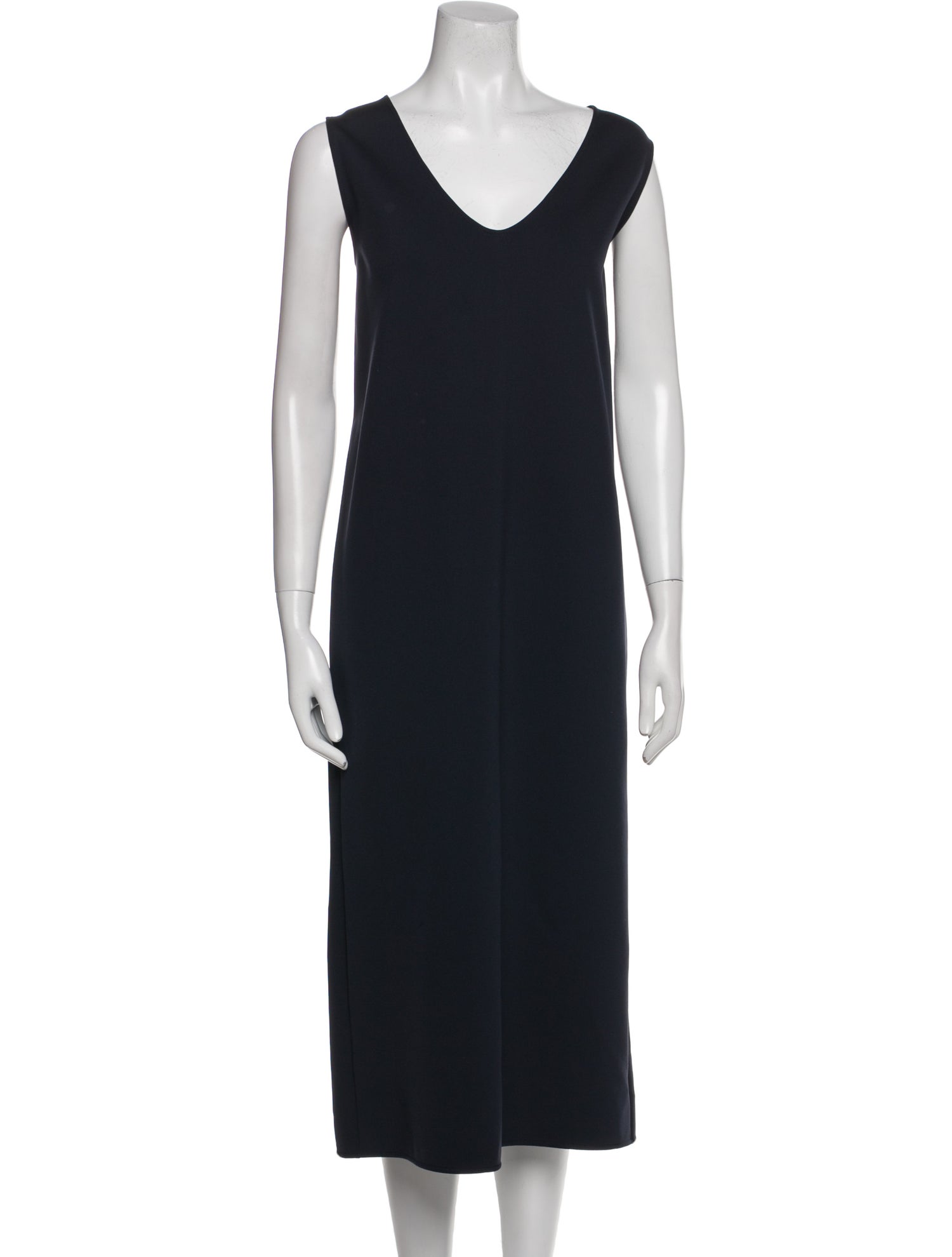 The Row V-Neck Long Dress