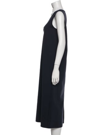 The Row V-Neck Long Dress