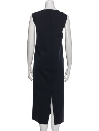 The Row V-Neck Long Dress