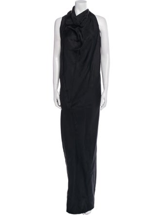 The Row Cowl Neck Long Dress