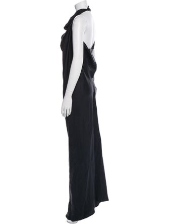 The Row Cowl Neck Long Dress