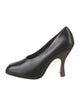 The Row Jade Leather Pumps