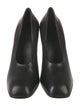 The Row Jade Leather Pumps