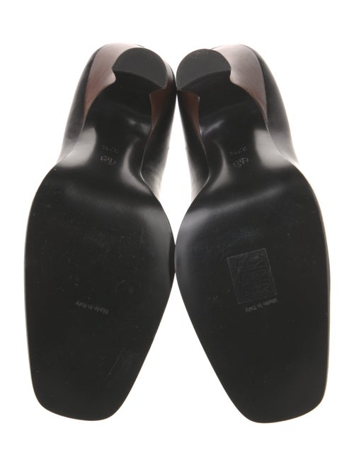 The Row Jade Leather Pumps