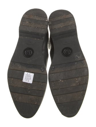 The Row Fara Leather Chelsea Boots