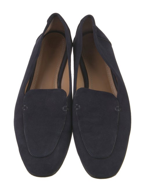 The Row Sophie Suede Loafers