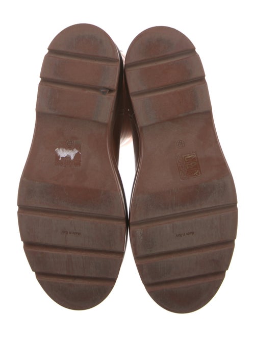 The Row Billie Leather Rain Boots