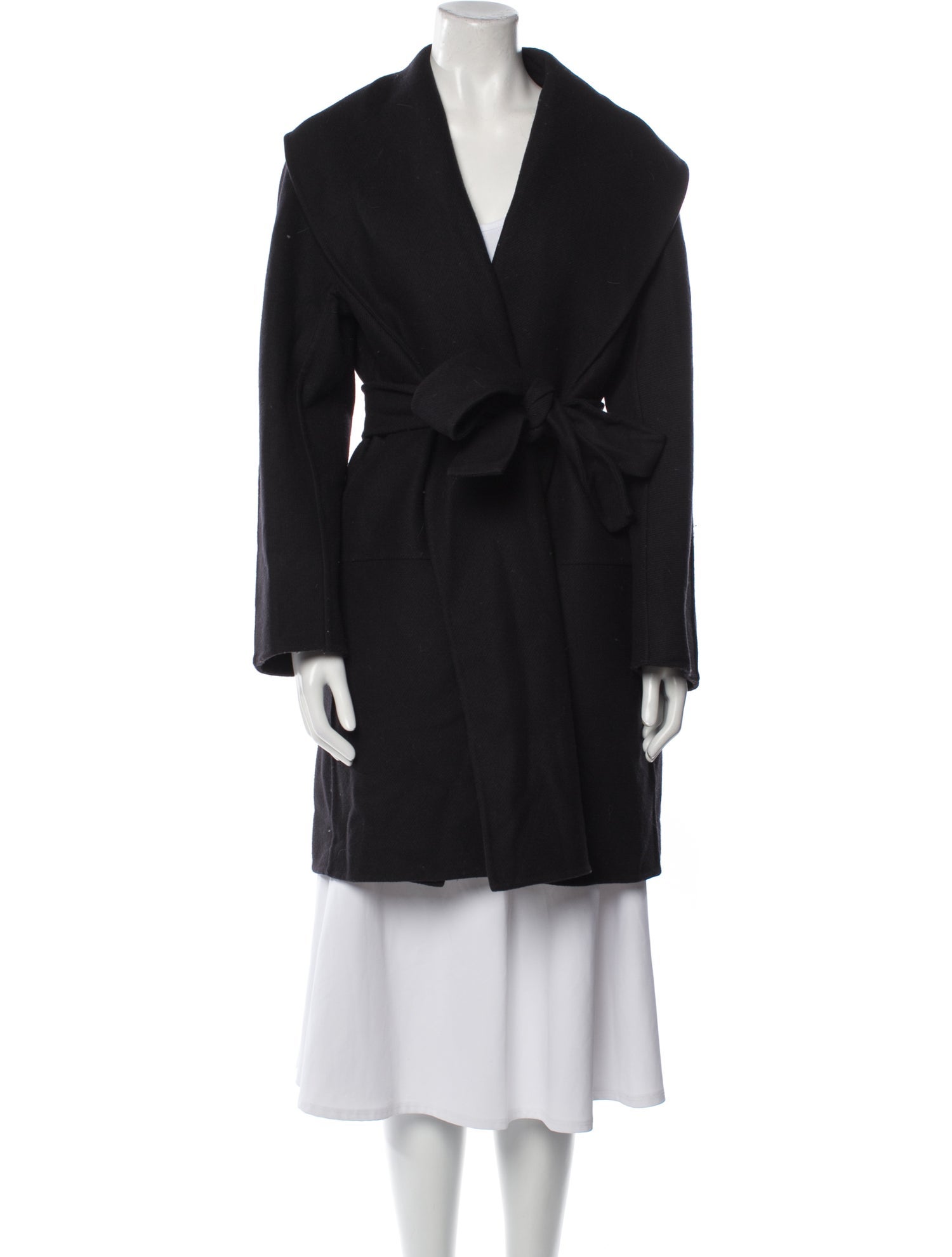 The Row Virgin Wool Faux Fur Coat