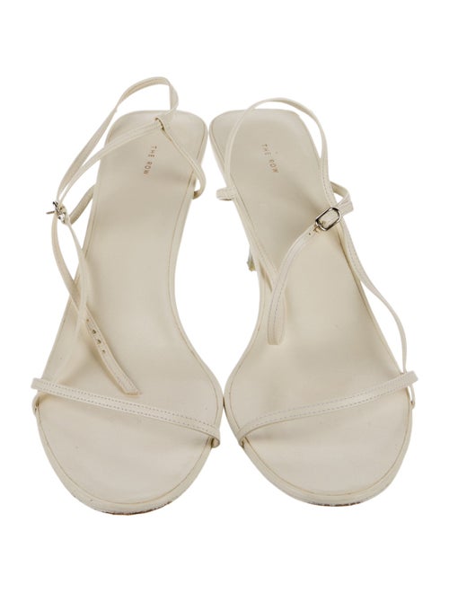 The Row Leather Slingback Sandals