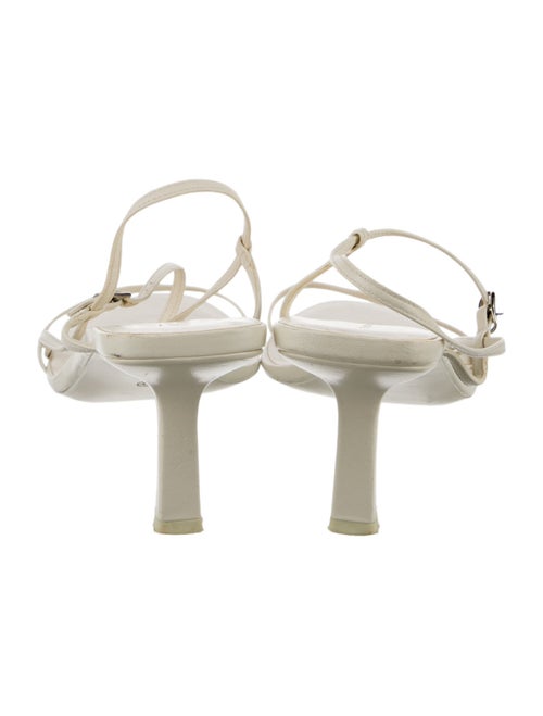 The Row Leather Slingback Sandals