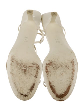 The Row Leather Slingback Sandals