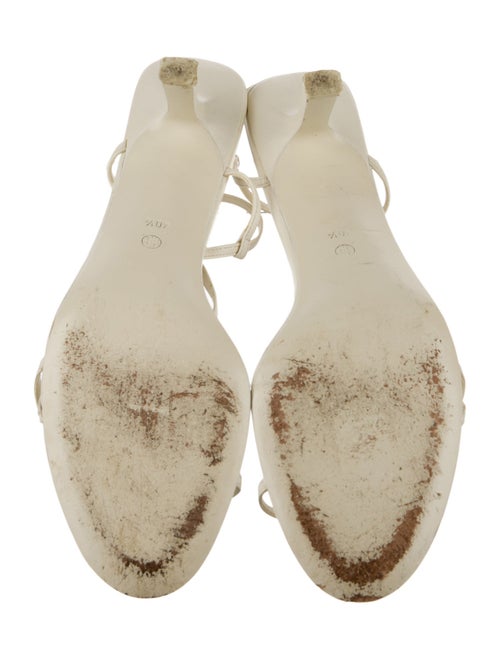 The Row Leather Slingback Sandals