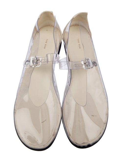 The Row PVC Mary Jane Flats