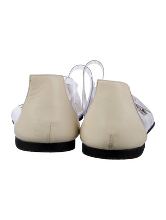 The Row PVC Mary Jane Flats
