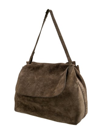 The Row Suede Sidekick