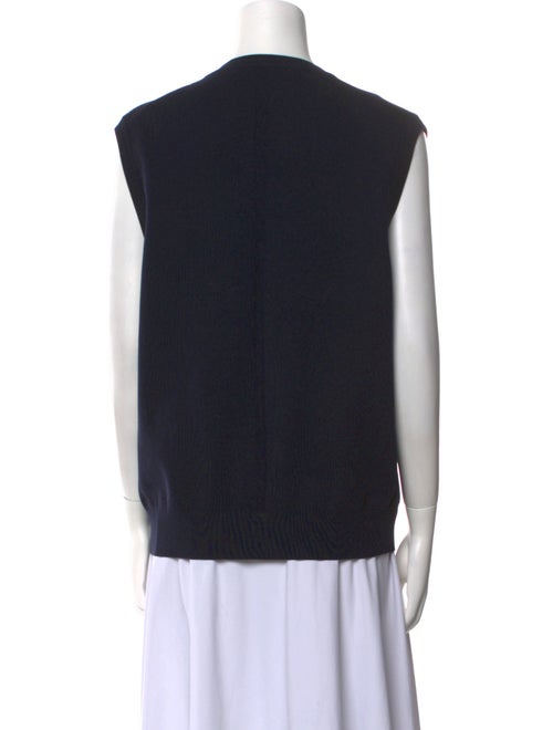 The Row Merino Wool V-Neck Sweater