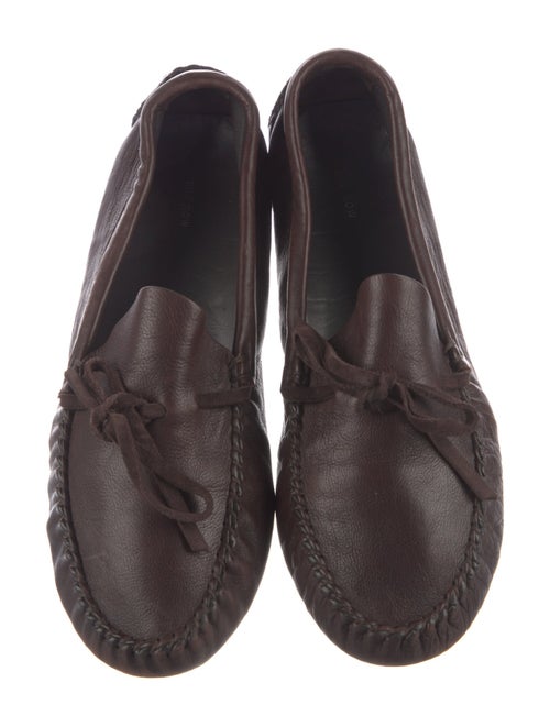The Row Leather Loafers