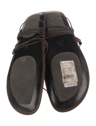 The Row Leather Gladiator Sandals