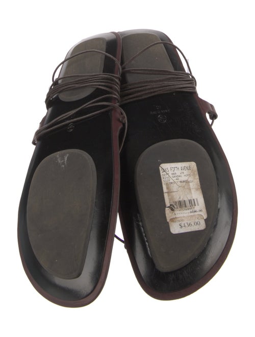 The Row Leather Gladiator Sandals