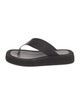 The Row Leather Flip Flops