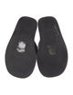 The Row Leather Flip Flops