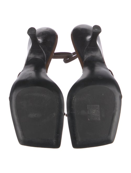 The Row Leather Slingback Sandals