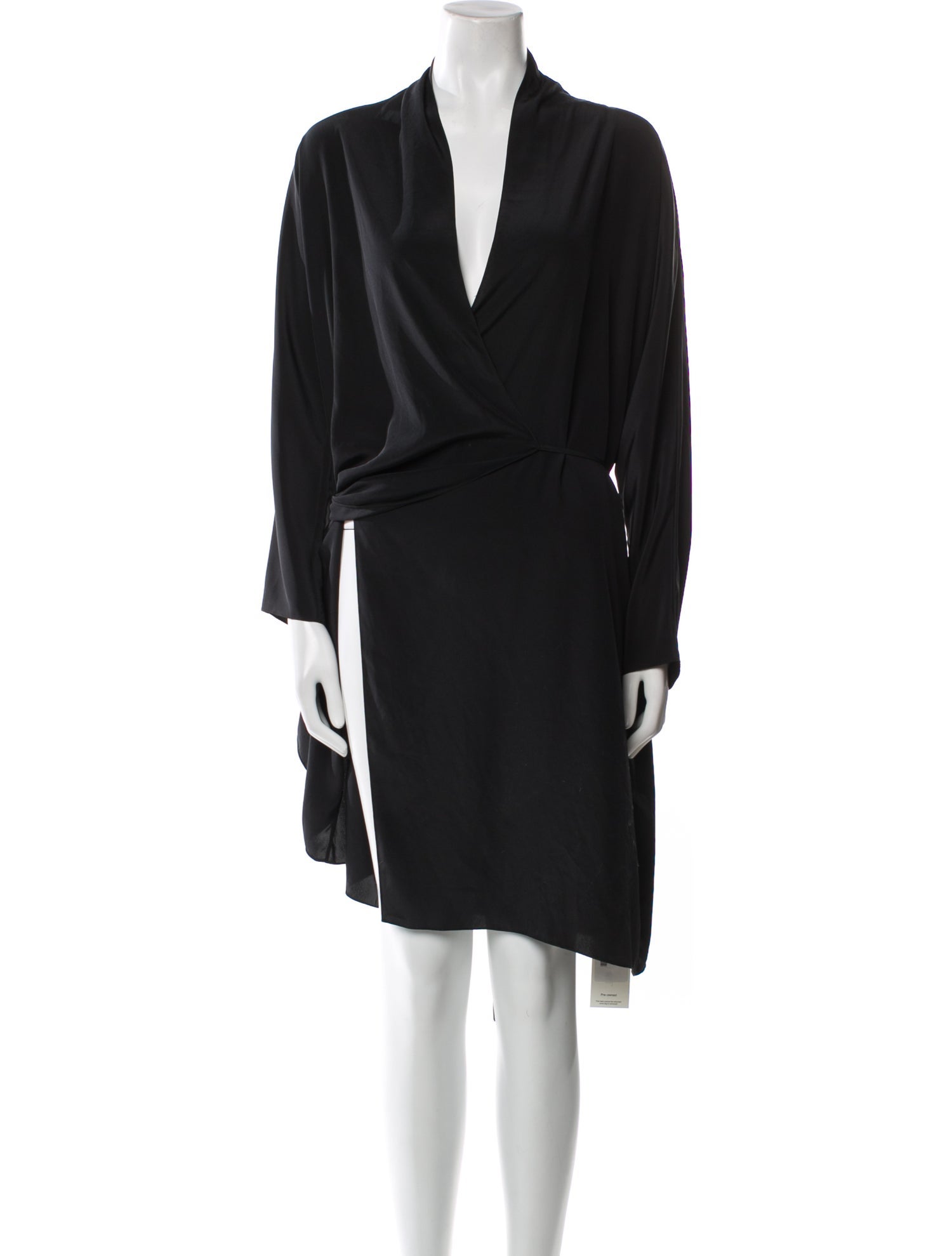 The Row V-Neck Knee-Length Dress