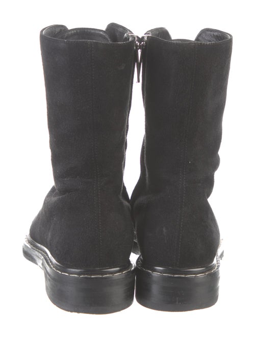 The Row Fara Suede Combat Boots