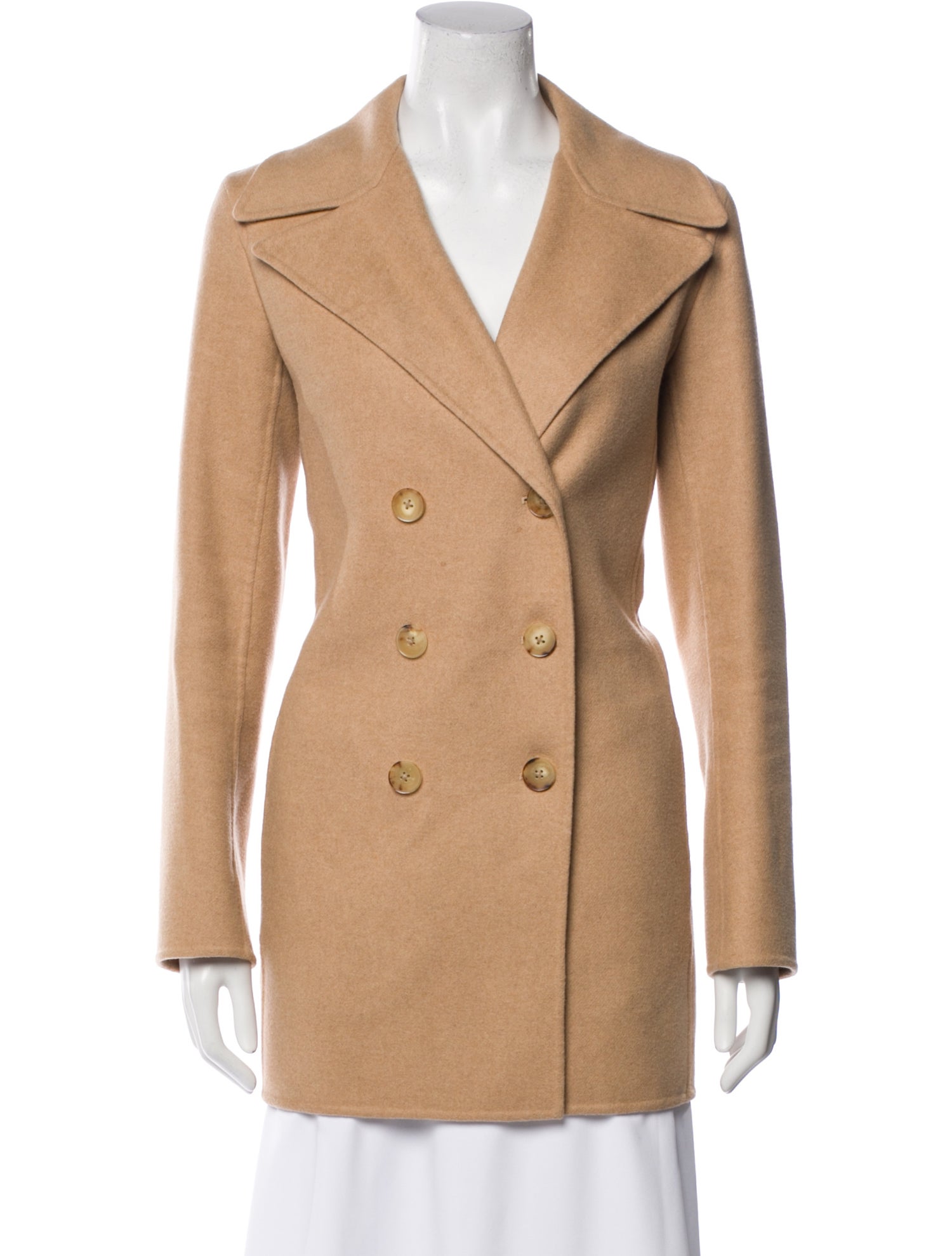 The Row Virgin Wool Peacoat