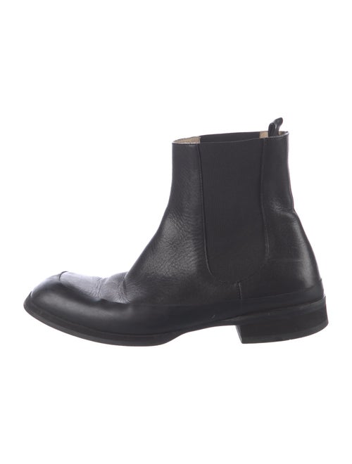 The Row Leather Chelsea Boots