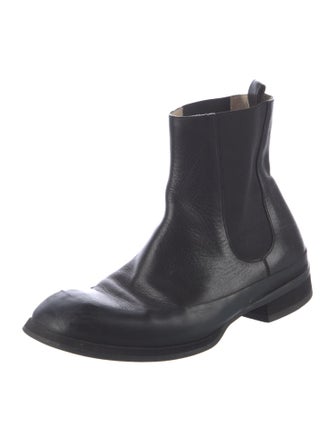 The Row Leather Chelsea Boots