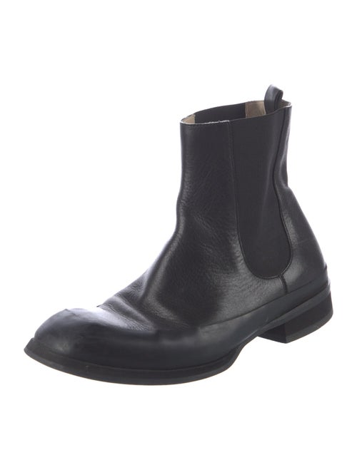 The Row Leather Chelsea Boots