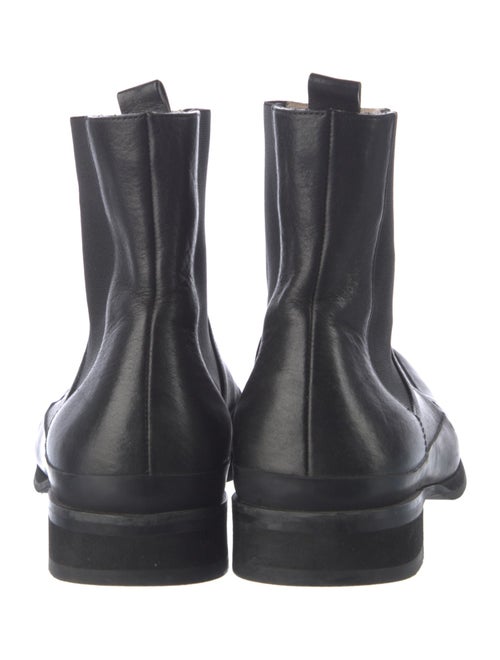 The Row Leather Chelsea Boots
