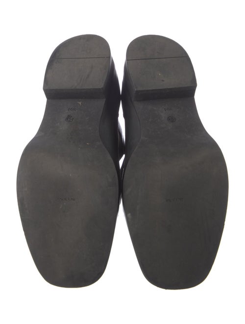 The Row Leather Chelsea Boots