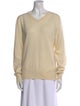 The Row Cashmere V-Neck Sweater