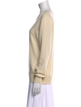 The Row Cashmere V-Neck Sweater