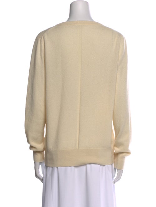 The Row Cashmere V-Neck Sweater