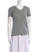 The Row V-Neck Short Sleeve T-Shirt
