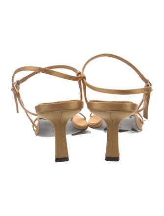 The Row Bare Silk Sandals