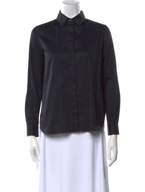 The Row Long Sleeve Button-Up Top